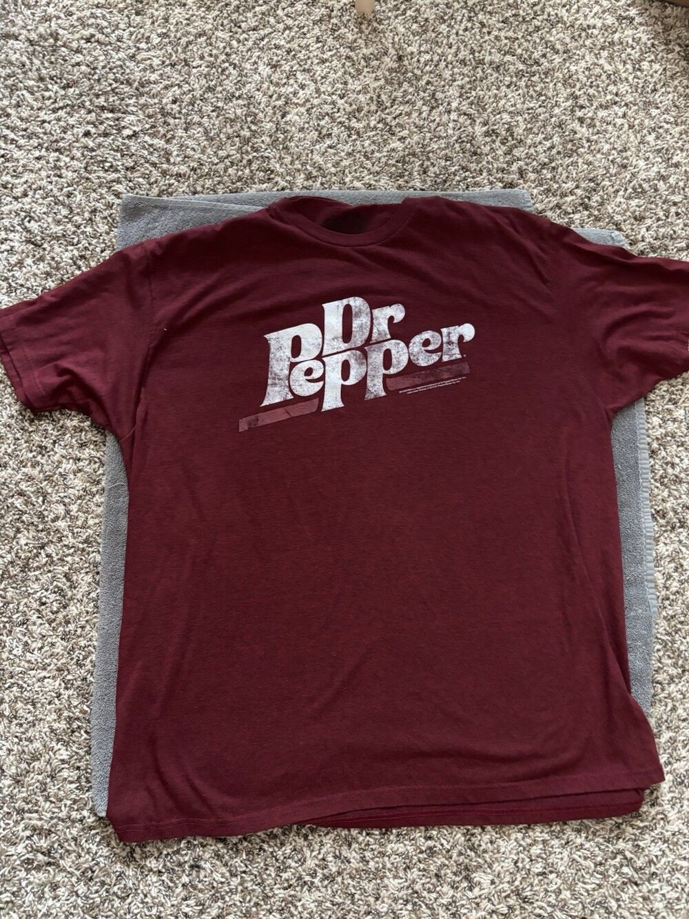 Dr Pepper t shirt xxl